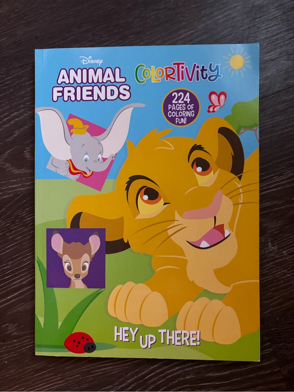 Disney Animal Friends Colortivity Coloring Book - Yellow/Blue/Green